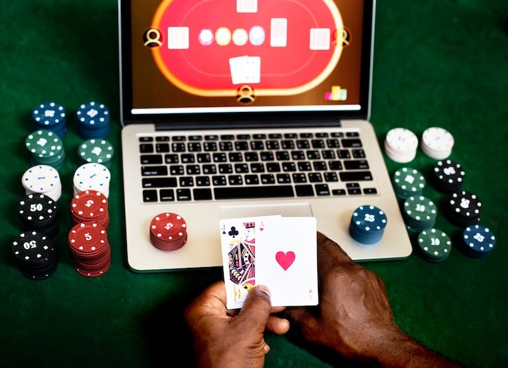 Interface aplikasi mobile skw slot menampilkan meja live-dealer blackjack